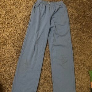 Fabletics Blue Straight Leg Pants